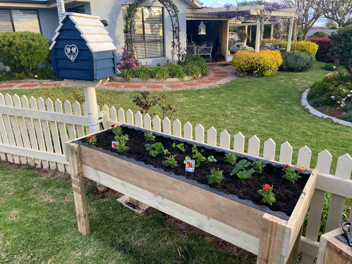 Raised Garden Bed On Legs Corrogarden