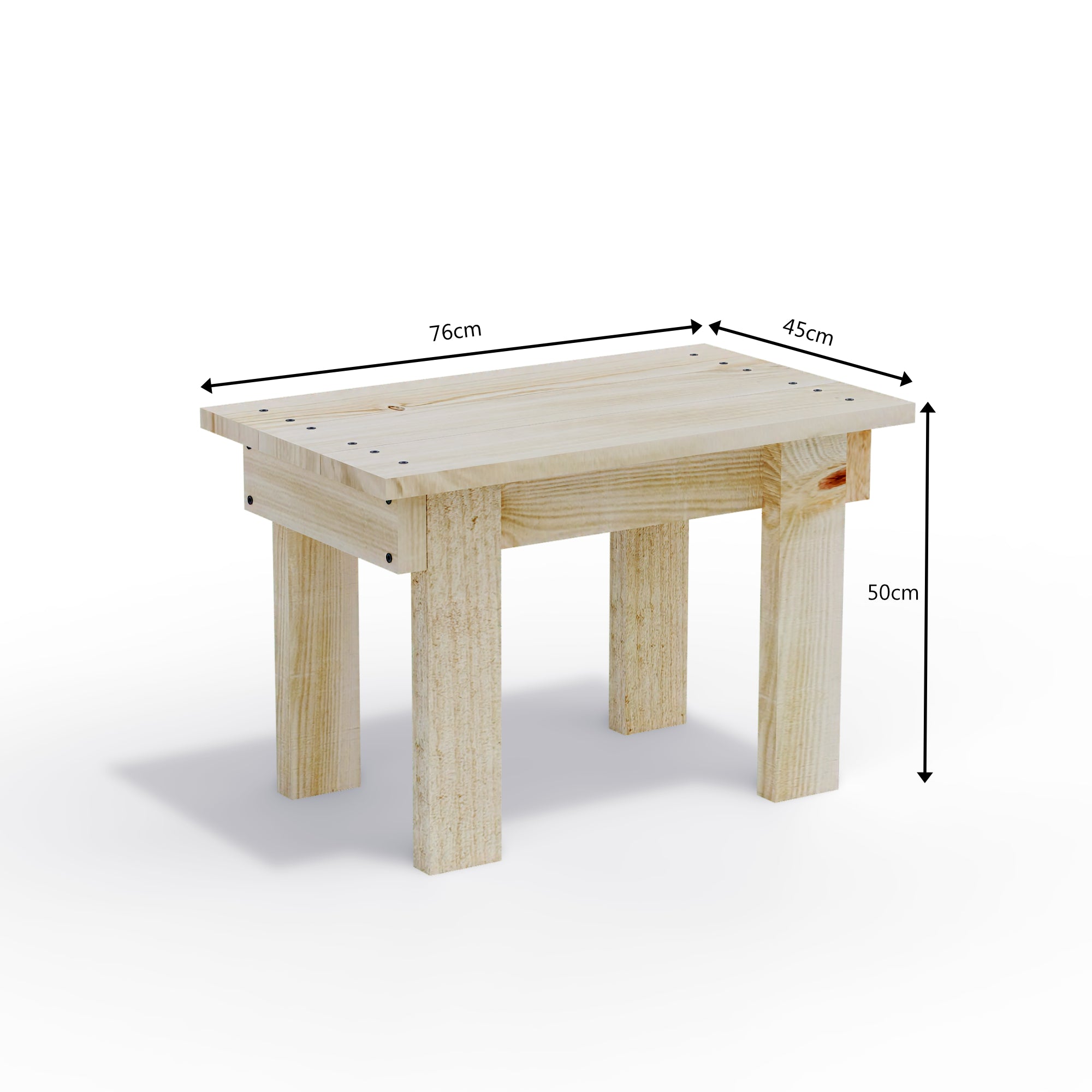 Solid Timber Bench Seat – Outdoor / Garden