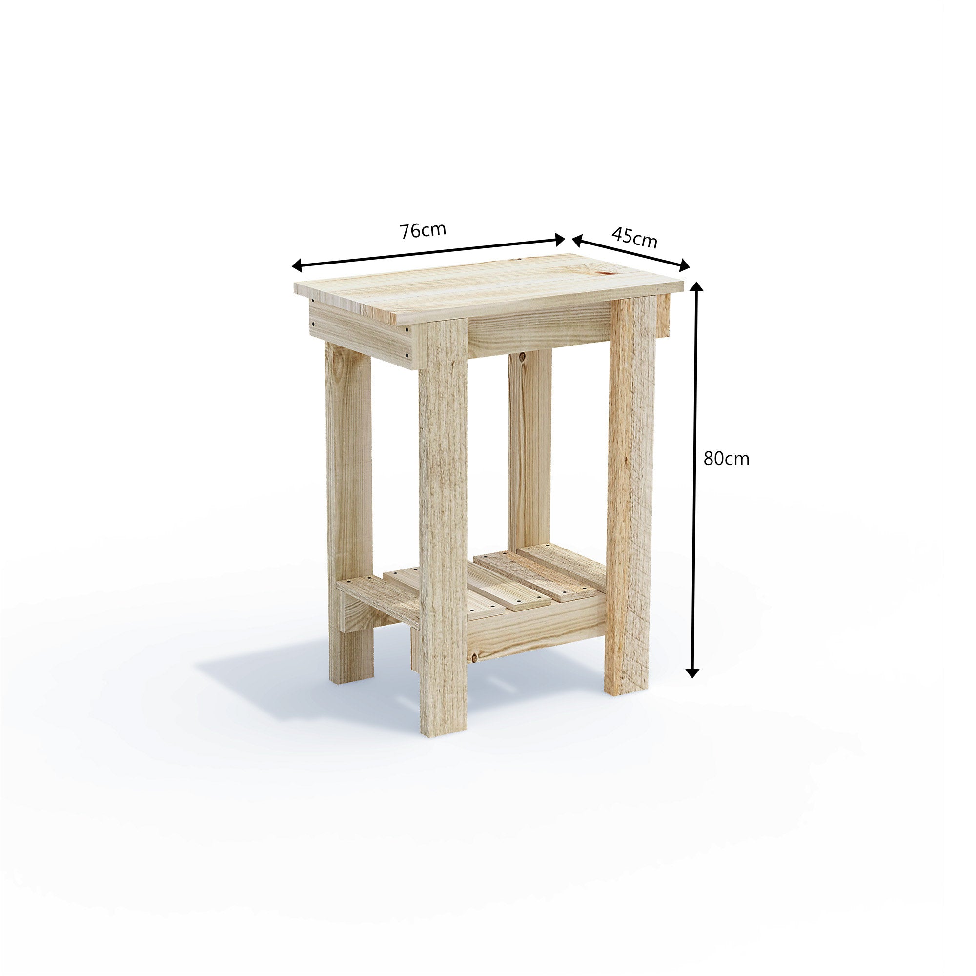 Potting Bench Flat Pack (Optional Wheels)