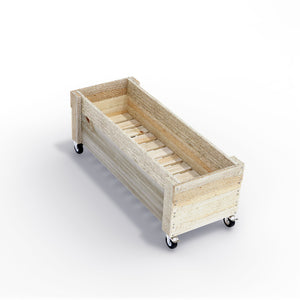 Slatted Raised Planter Box on Legs