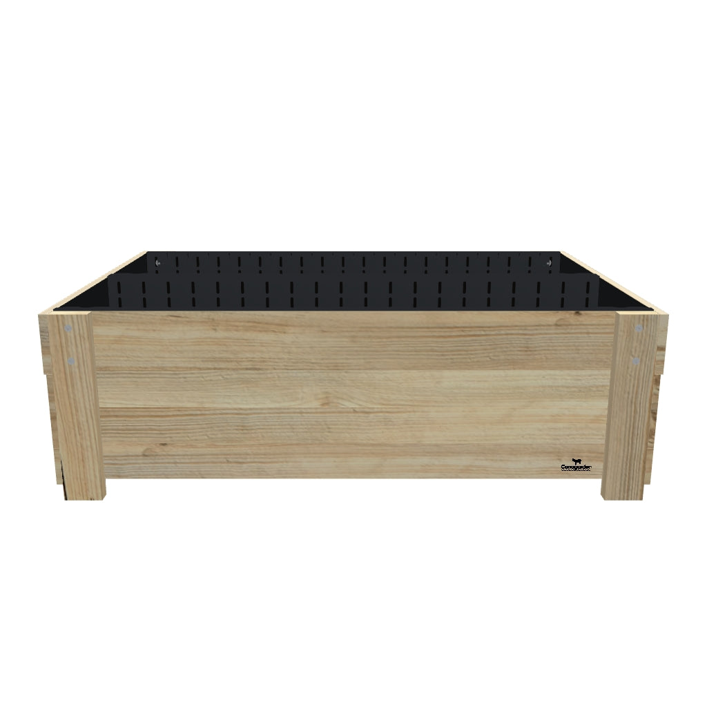 Wide Planter Boxes on Legs - 50cm high, 50cm high 41cm deep — elevated timber planter box on legs — 3D model