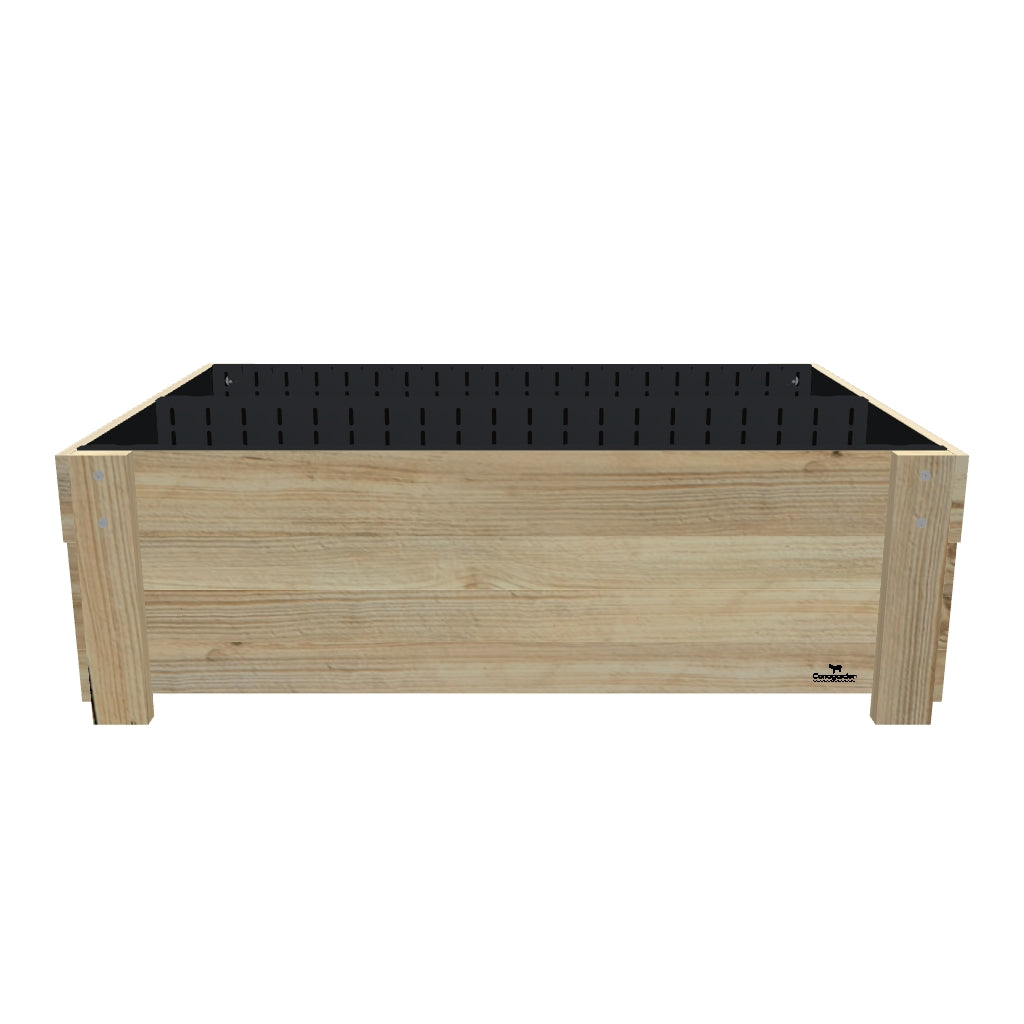 Wide Planter Boxes on Legs Kits - 50cm high, 50cm high 41cm deep — elevated timber planter box on legs — 3D model